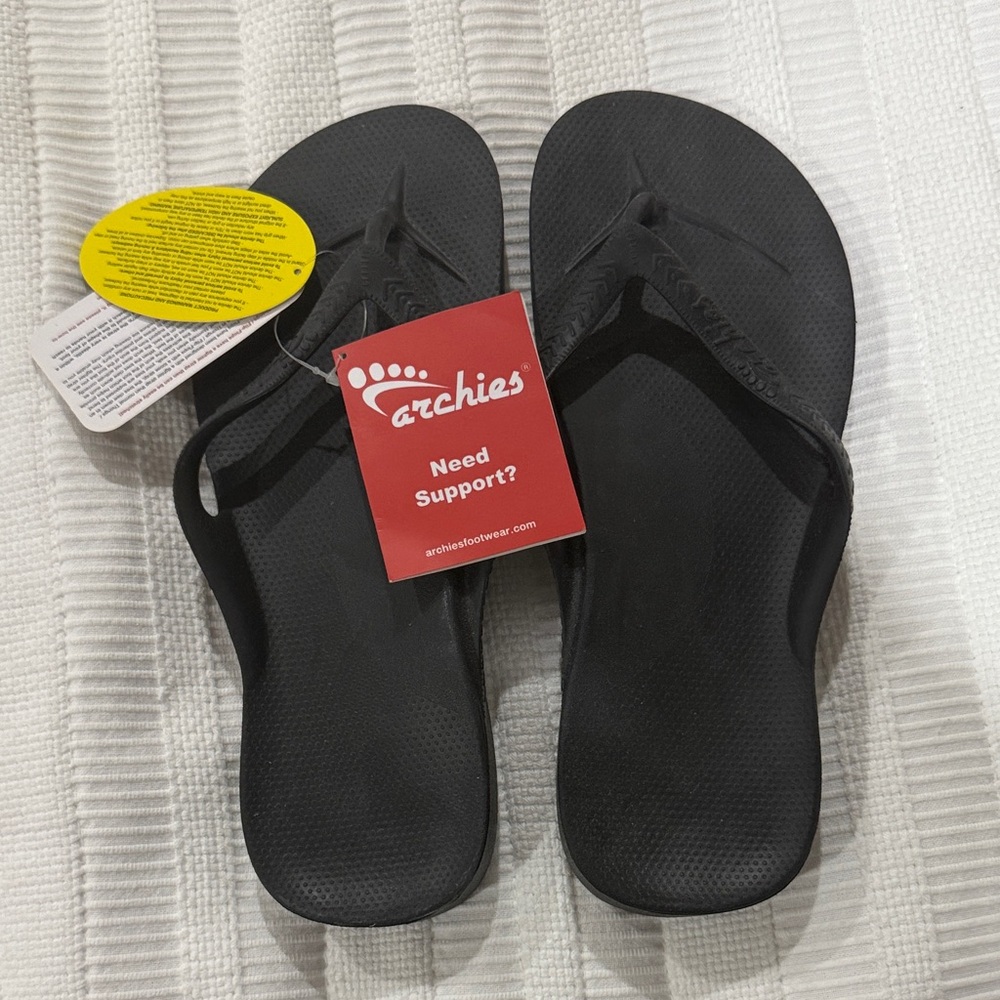 Archies Women's Black Sandals